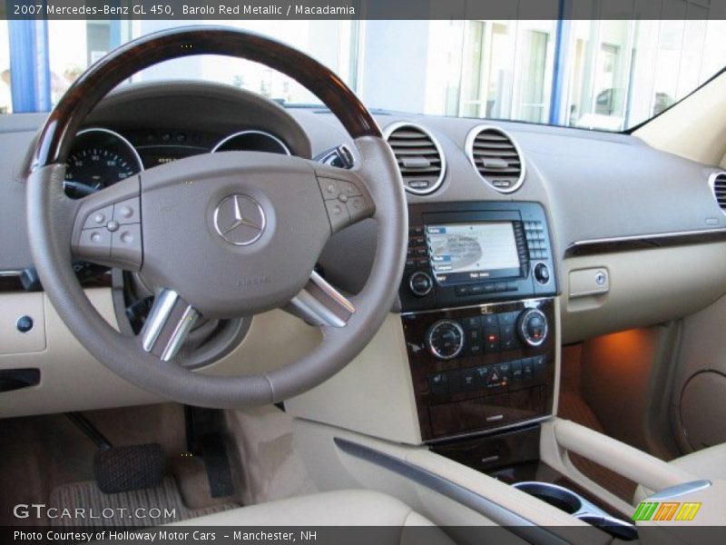 Barolo Red Metallic / Macadamia 2007 Mercedes-Benz GL 450