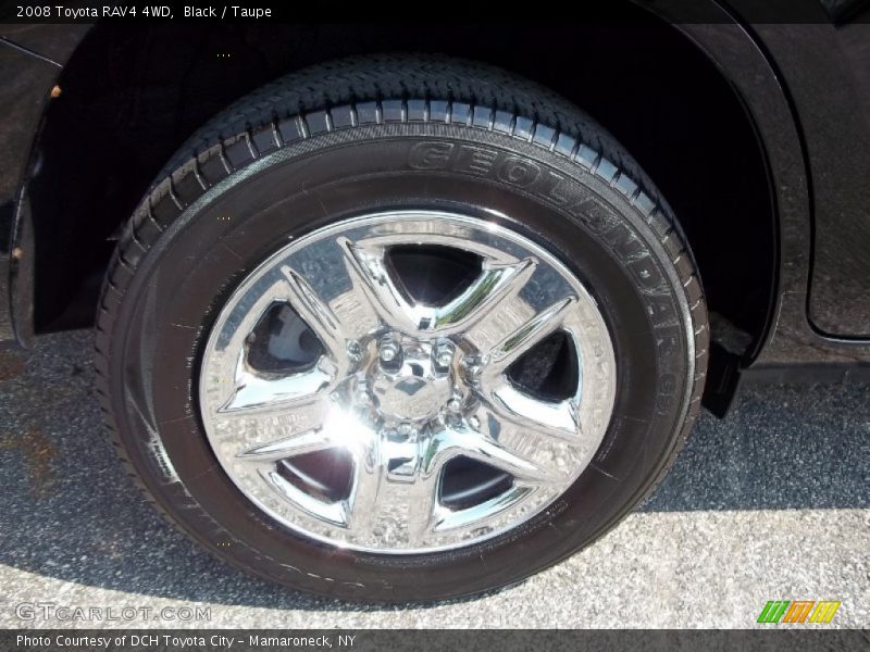 Black / Taupe 2008 Toyota RAV4 4WD