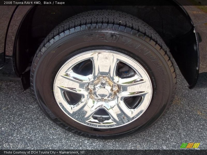 Black / Taupe 2008 Toyota RAV4 4WD