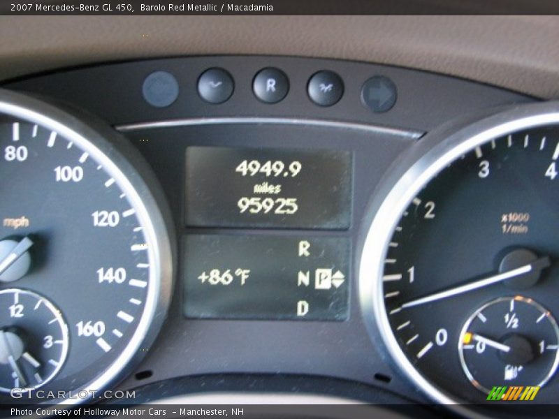 Barolo Red Metallic / Macadamia 2007 Mercedes-Benz GL 450