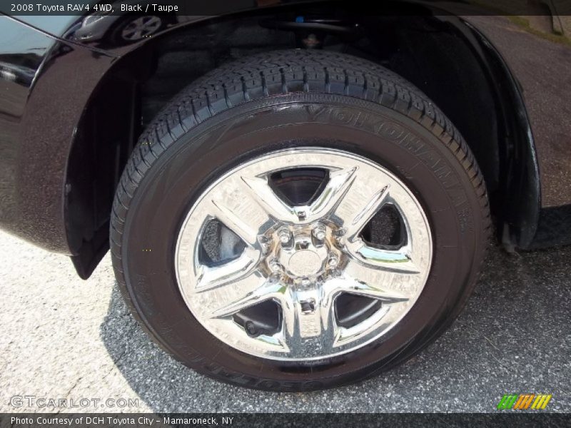 Black / Taupe 2008 Toyota RAV4 4WD