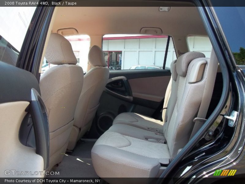 Black / Taupe 2008 Toyota RAV4 4WD