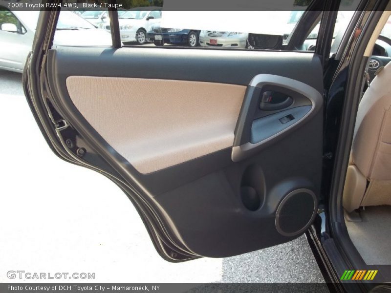 Black / Taupe 2008 Toyota RAV4 4WD
