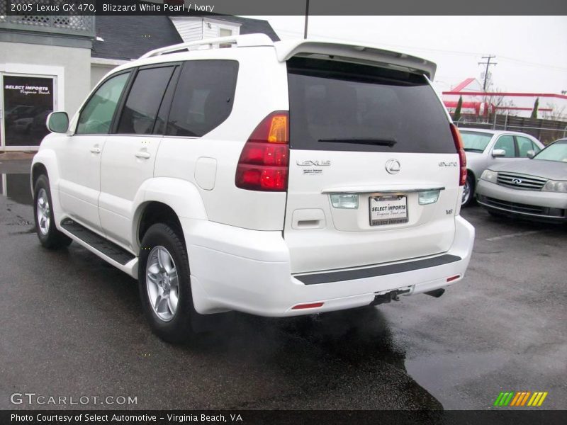 Blizzard White Pearl / Ivory 2005 Lexus GX 470