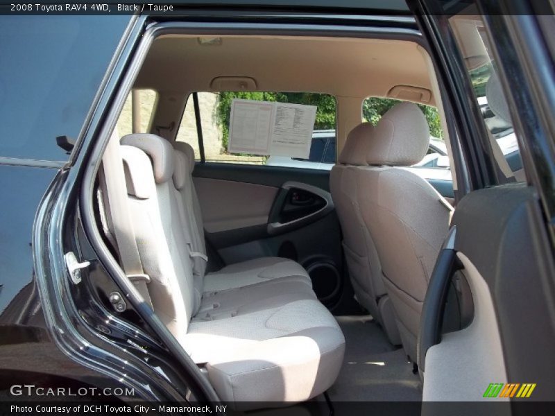 Black / Taupe 2008 Toyota RAV4 4WD