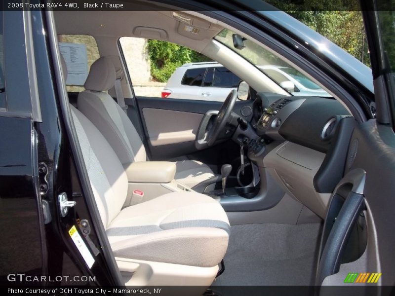 Black / Taupe 2008 Toyota RAV4 4WD