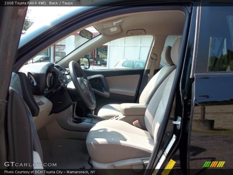 Black / Taupe 2008 Toyota RAV4 4WD