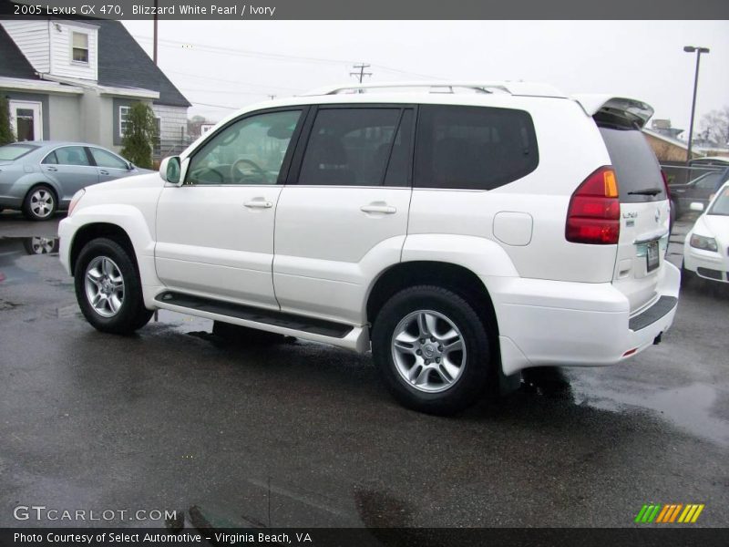 Blizzard White Pearl / Ivory 2005 Lexus GX 470