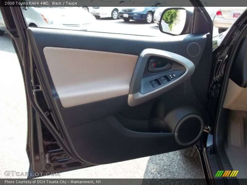 Black / Taupe 2008 Toyota RAV4 4WD