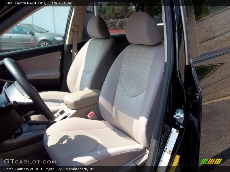 Black / Taupe 2008 Toyota RAV4 4WD