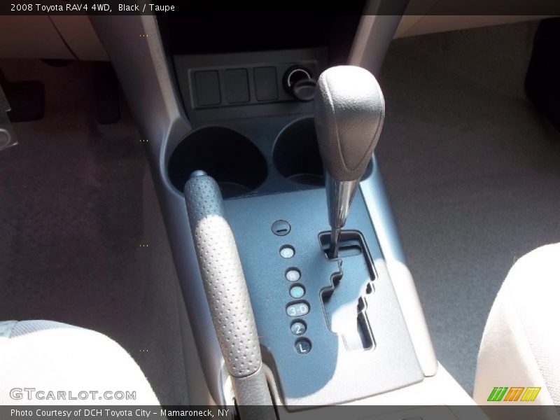 Black / Taupe 2008 Toyota RAV4 4WD