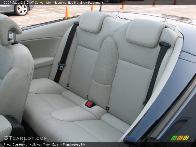 Nocturne Blue Metallic / Parchment 2007 Saab 9-3 2.0T Convertible