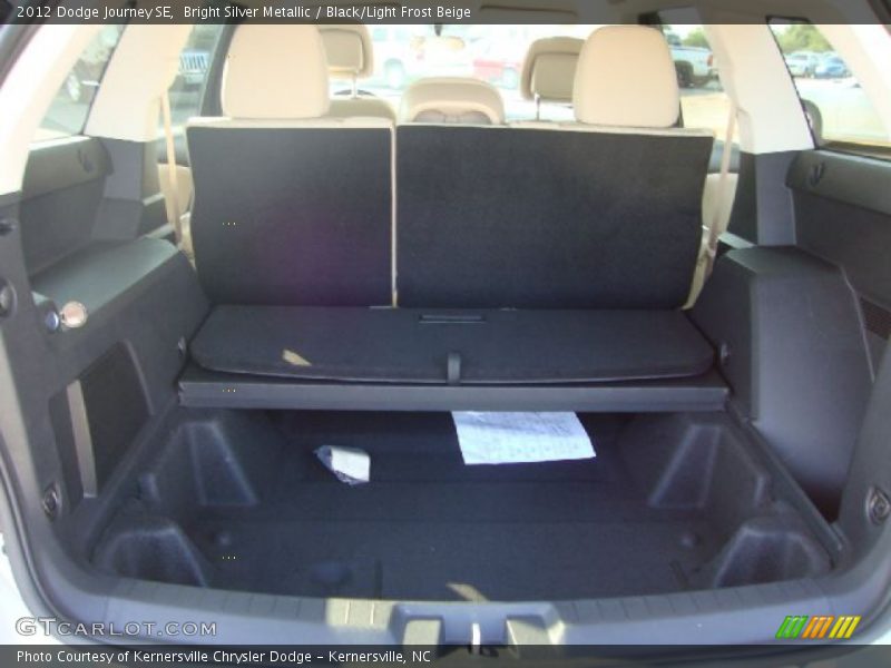  2012 Journey SE Trunk