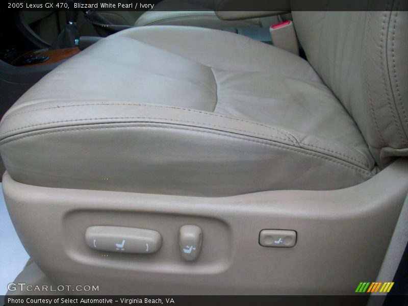 Blizzard White Pearl / Ivory 2005 Lexus GX 470
