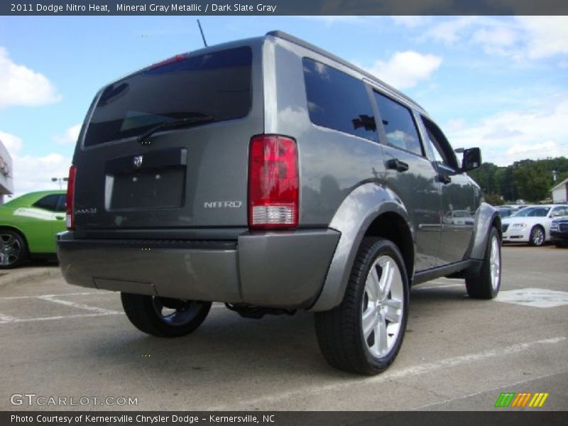 Mineral Gray Metallic / Dark Slate Gray 2011 Dodge Nitro Heat