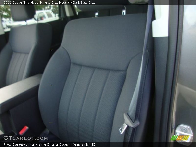 Mineral Gray Metallic / Dark Slate Gray 2011 Dodge Nitro Heat