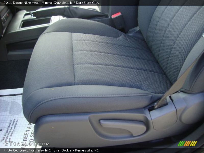 Mineral Gray Metallic / Dark Slate Gray 2011 Dodge Nitro Heat