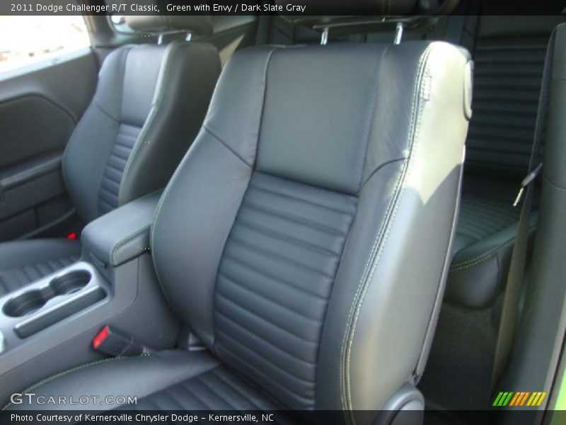  2011 Challenger R/T Classic Dark Slate Gray Interior