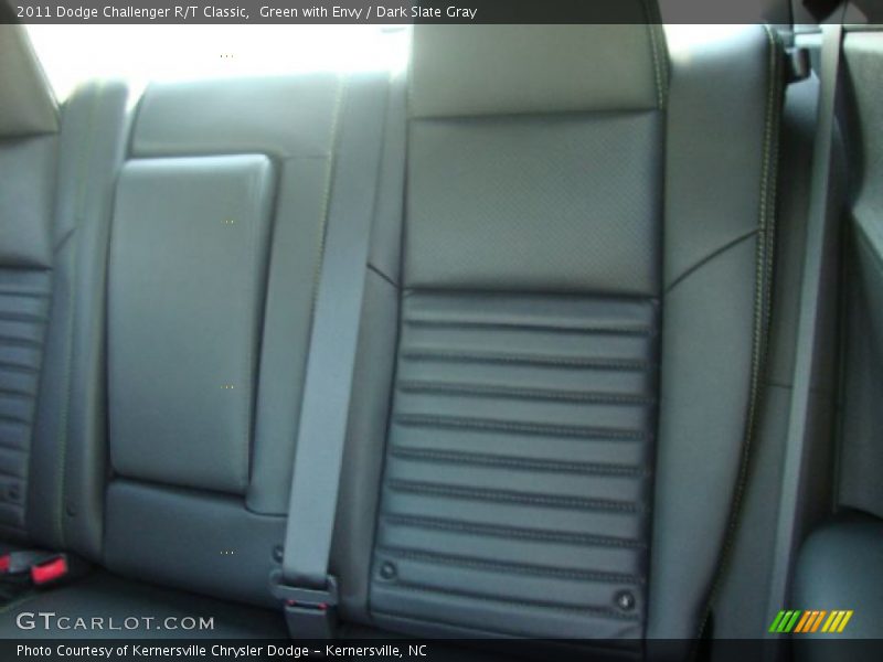 Green with Envy / Dark Slate Gray 2011 Dodge Challenger R/T Classic