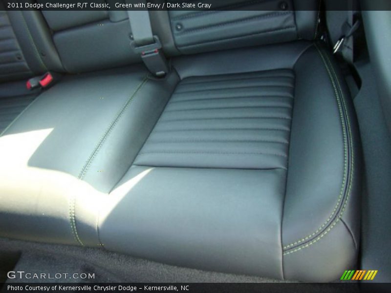 Green with Envy / Dark Slate Gray 2011 Dodge Challenger R/T Classic