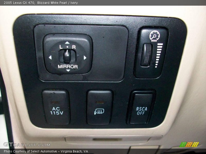 Blizzard White Pearl / Ivory 2005 Lexus GX 470