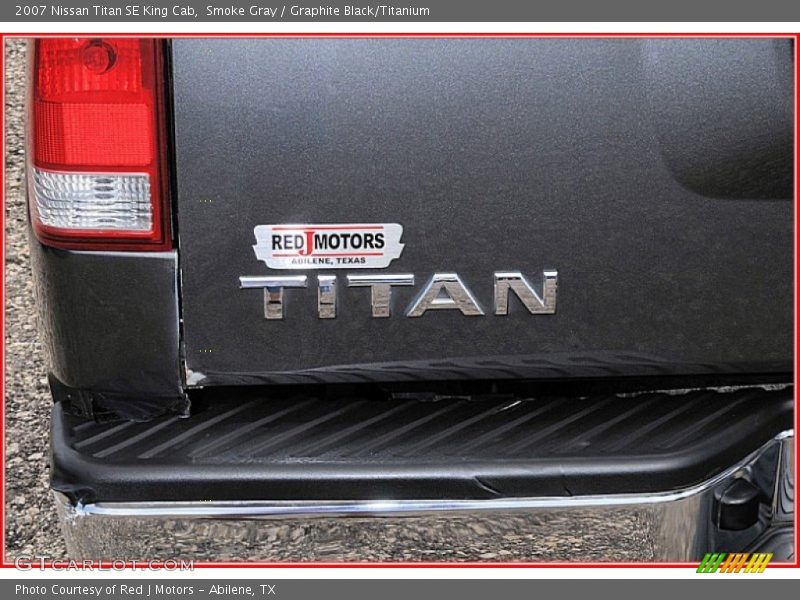 Smoke Gray / Graphite Black/Titanium 2007 Nissan Titan SE King Cab