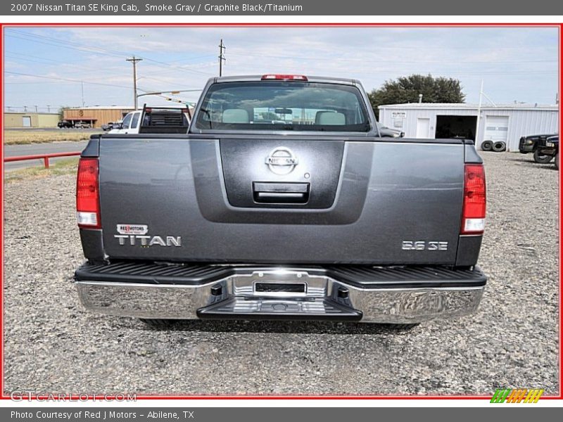 Smoke Gray / Graphite Black/Titanium 2007 Nissan Titan SE King Cab