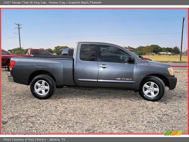 Smoke Gray / Graphite Black/Titanium 2007 Nissan Titan SE King Cab