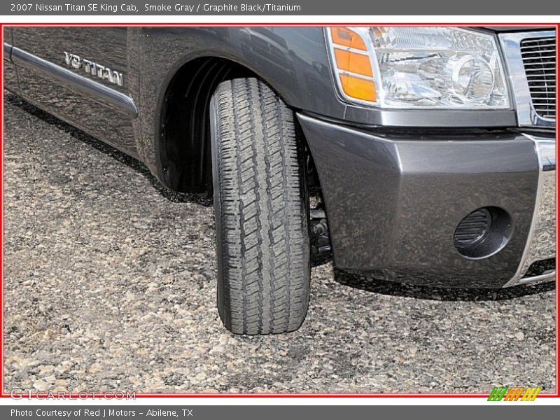 Smoke Gray / Graphite Black/Titanium 2007 Nissan Titan SE King Cab