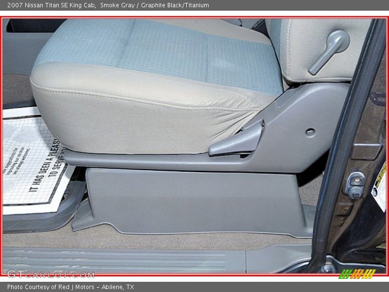 Smoke Gray / Graphite Black/Titanium 2007 Nissan Titan SE King Cab