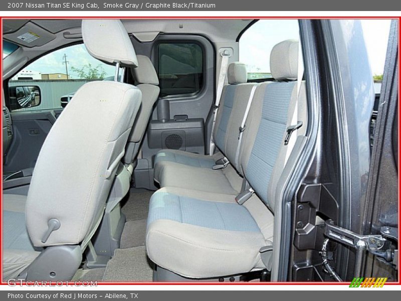 Smoke Gray / Graphite Black/Titanium 2007 Nissan Titan SE King Cab