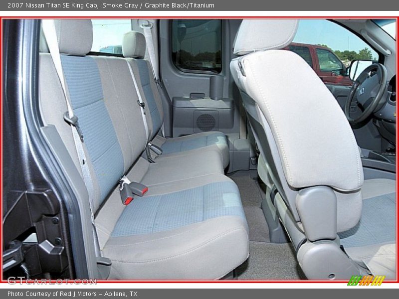 Smoke Gray / Graphite Black/Titanium 2007 Nissan Titan SE King Cab