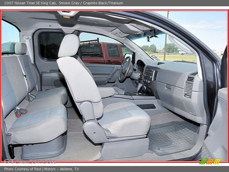 Smoke Gray / Graphite Black/Titanium 2007 Nissan Titan SE King Cab