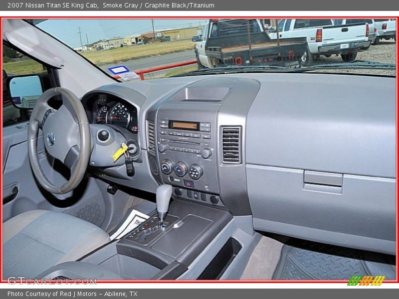 Smoke Gray / Graphite Black/Titanium 2007 Nissan Titan SE King Cab