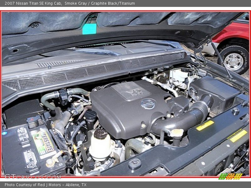 Smoke Gray / Graphite Black/Titanium 2007 Nissan Titan SE King Cab
