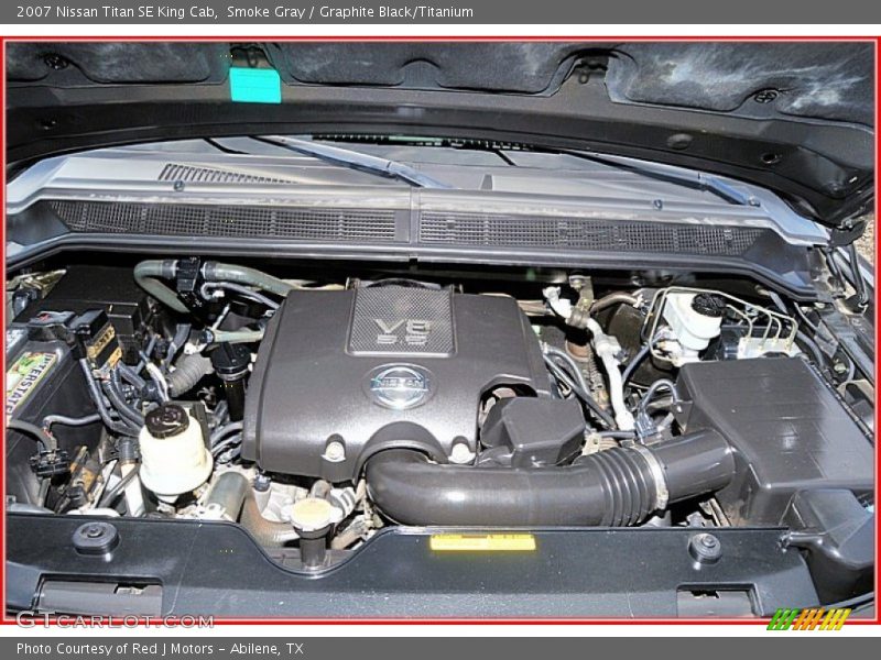 Smoke Gray / Graphite Black/Titanium 2007 Nissan Titan SE King Cab