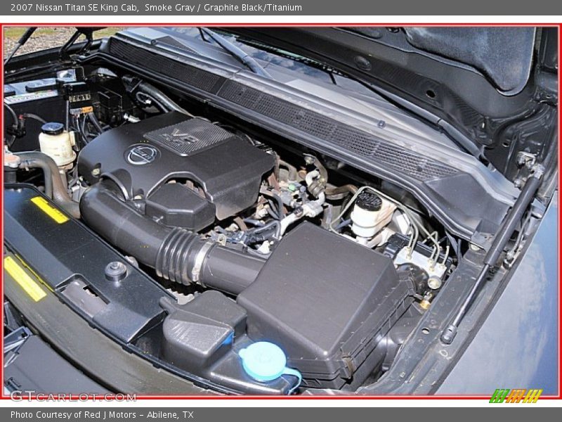 Smoke Gray / Graphite Black/Titanium 2007 Nissan Titan SE King Cab
