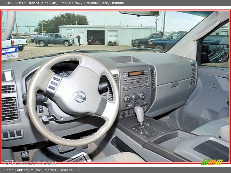 Smoke Gray / Graphite Black/Titanium 2007 Nissan Titan SE King Cab