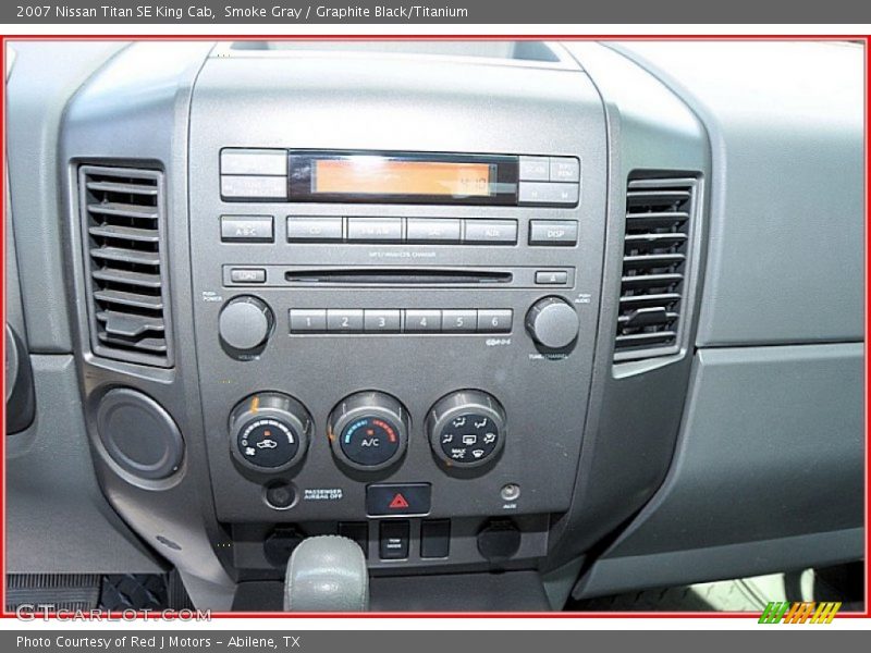 Smoke Gray / Graphite Black/Titanium 2007 Nissan Titan SE King Cab