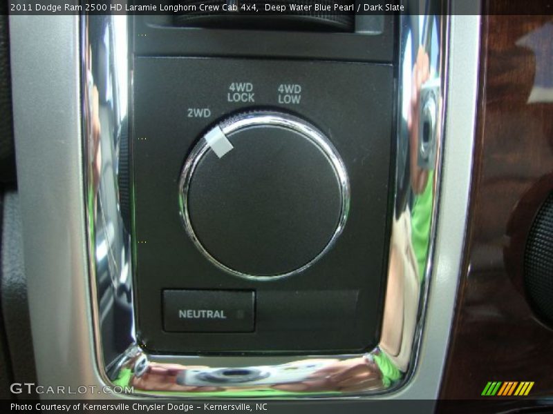 Deep Water Blue Pearl / Dark Slate 2011 Dodge Ram 2500 HD Laramie Longhorn Crew Cab 4x4