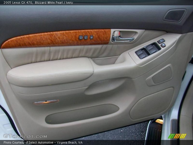 Blizzard White Pearl / Ivory 2005 Lexus GX 470