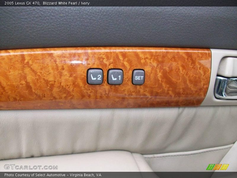 Blizzard White Pearl / Ivory 2005 Lexus GX 470