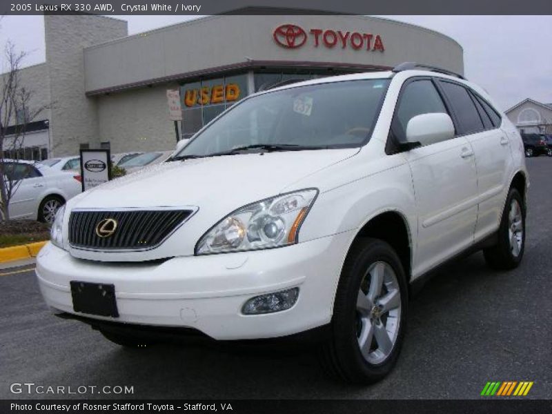 Crystal White / Ivory 2005 Lexus RX 330 AWD