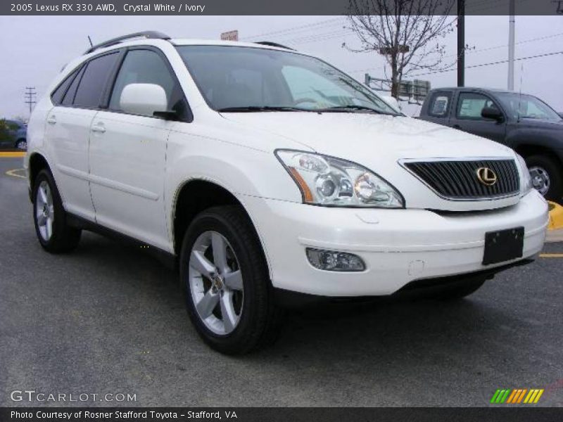 Crystal White / Ivory 2005 Lexus RX 330 AWD