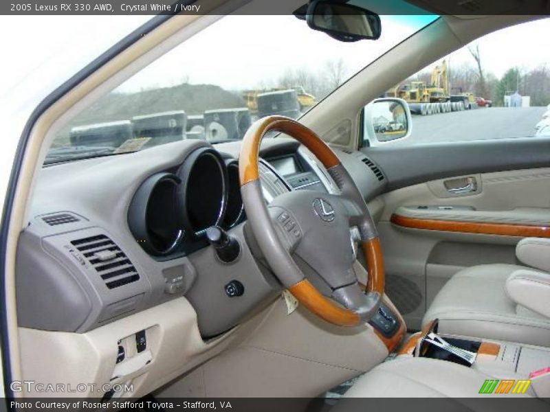 Crystal White / Ivory 2005 Lexus RX 330 AWD