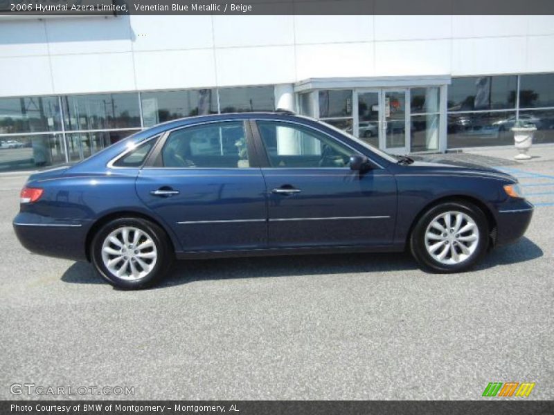 Venetian Blue Metallic / Beige 2006 Hyundai Azera Limited