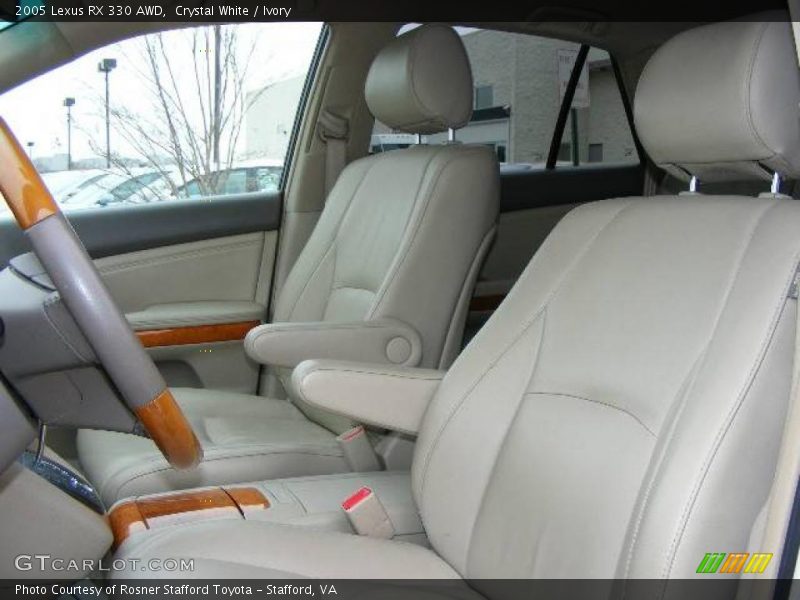 Crystal White / Ivory 2005 Lexus RX 330 AWD