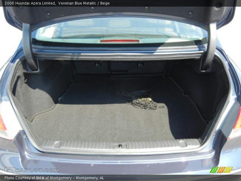 Venetian Blue Metallic / Beige 2006 Hyundai Azera Limited