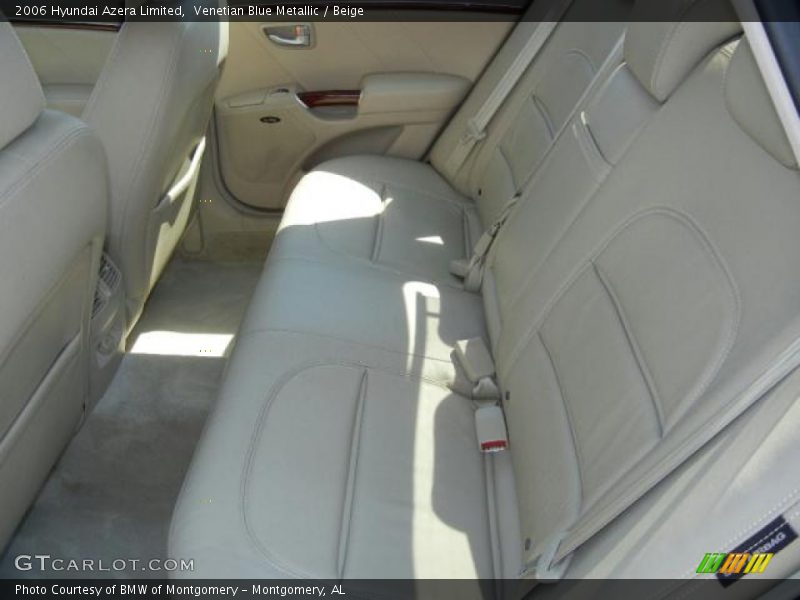 Venetian Blue Metallic / Beige 2006 Hyundai Azera Limited