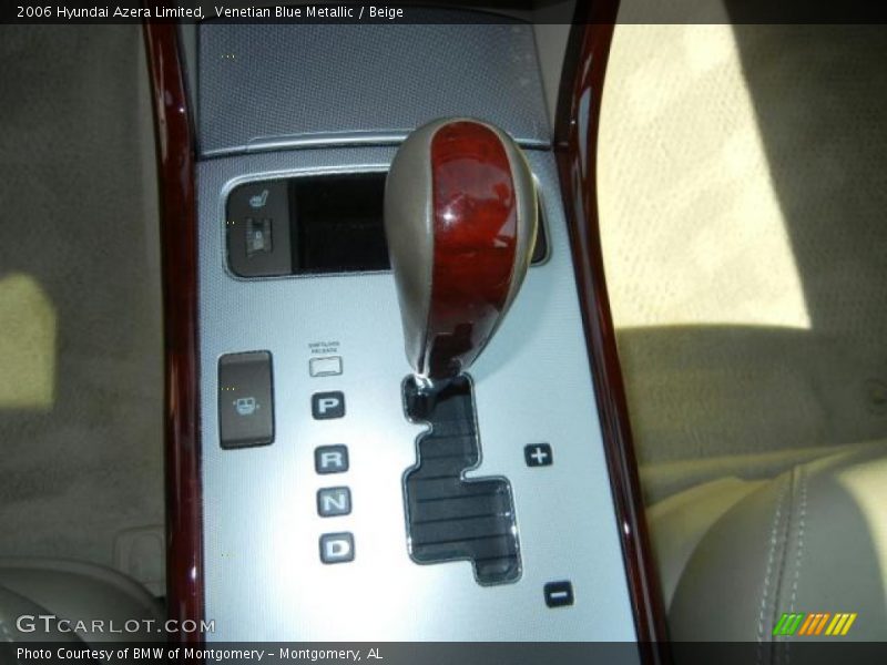 Venetian Blue Metallic / Beige 2006 Hyundai Azera Limited